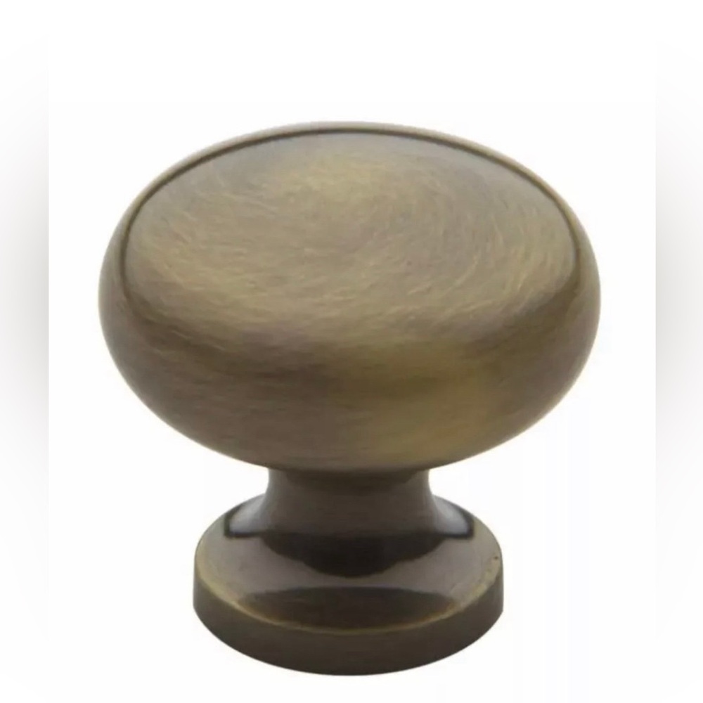 Baldwin Cabinet Knob 1-1/4” Solid Brass 4706-050 Set Of 5